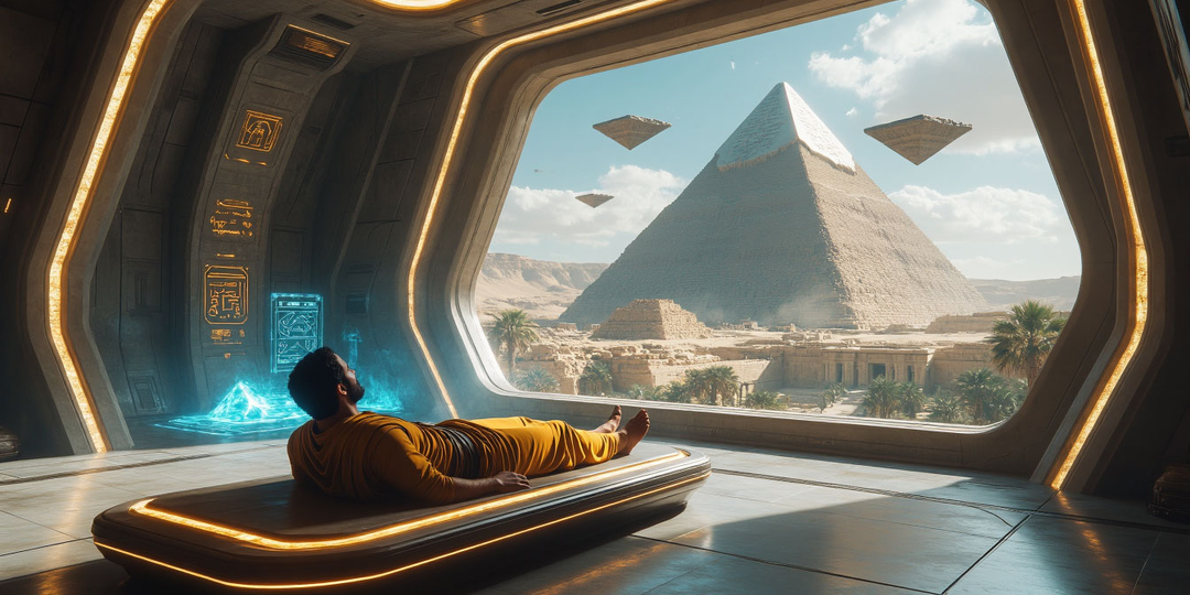 Пришельцы показали ему всё: история египтянина, который узнал тайну пирамид