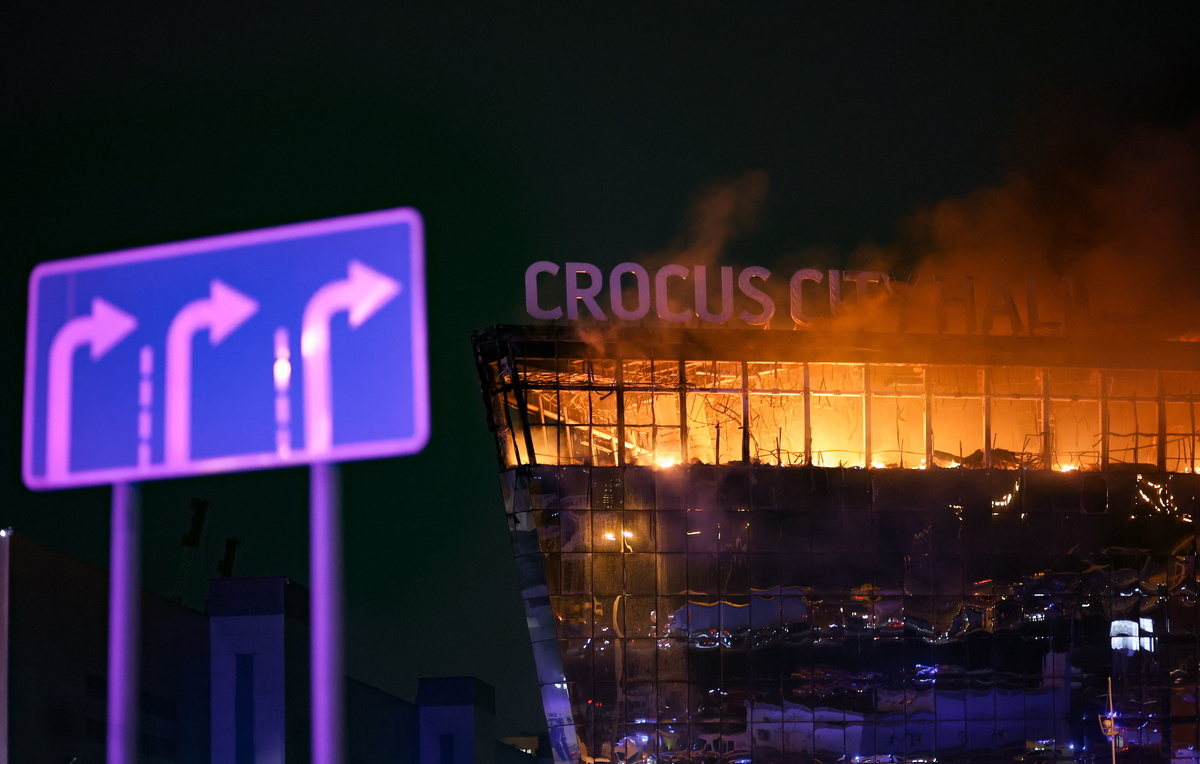    "Крокус сити холл", 22 марта 2024 года  Михаил Терещенко/ТАСС