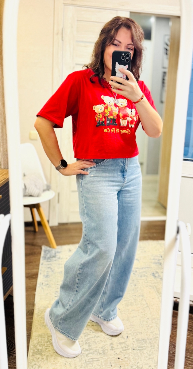 Покупала, думала, буду модная в широких джинсах