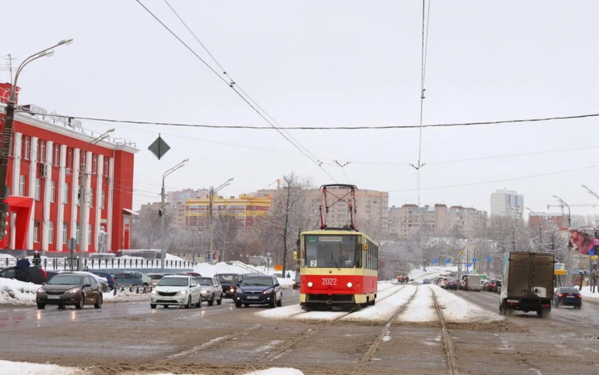    Трамваи не идут на Буммаш в Ижевске из-за ДТП