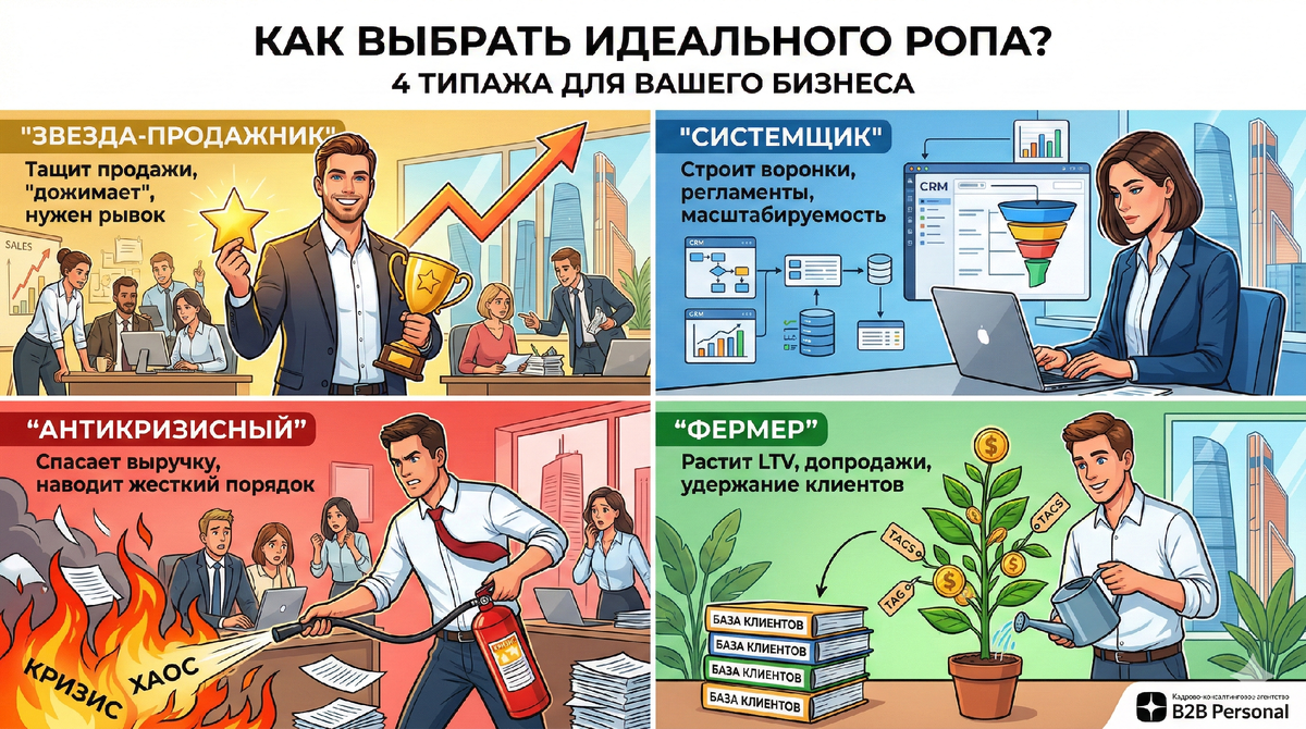 Типы РОПов