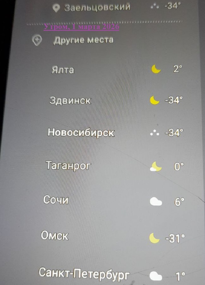 и для сравнения, -  другие города...........