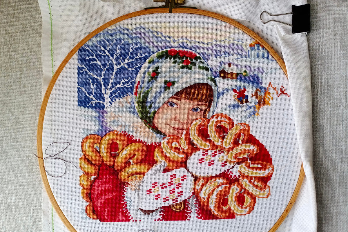 Гуляй, Масленица, М.П. Студия (вышивка на 15.02.2026)