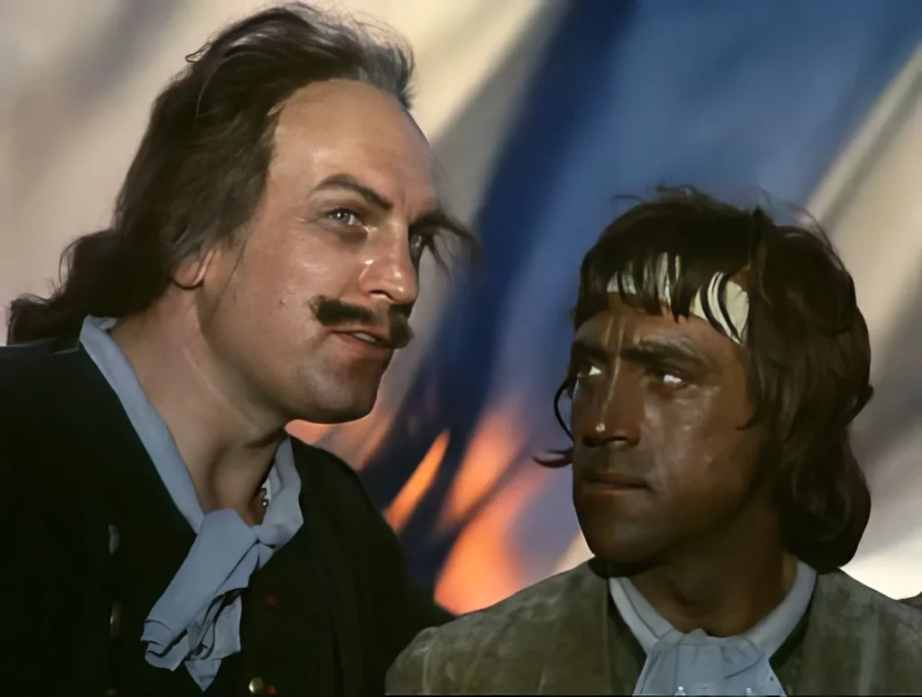 СГЕНЕРИРОВАННАЯ КАРТИНКА ПЕТРА ПЕРВОГО И КОРЕННОГО МАДАГАСКАРЦА 