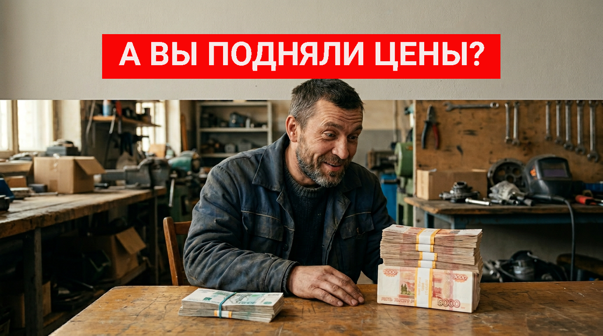 А вы подняли цены?