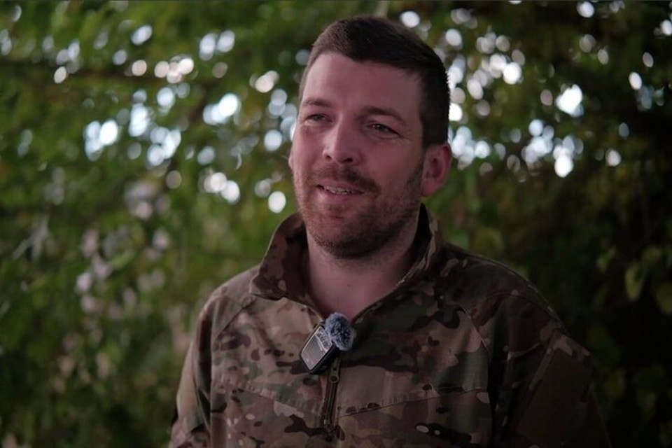    Артем Терентьев с позывным "Директор" совмещает службу в армии и работу депутата. Фото: Народный фронт Запорожской области