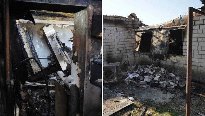 Разрушения, оставленные украинскими дронами. Фото © Telegram / Андрей Кравченко | Глава города-героя Новороссийска