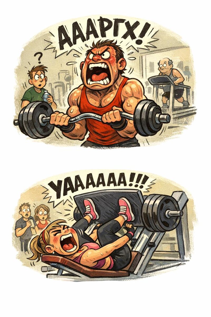 Крик — это всего лишь инструмент кратковременной мобилизации.