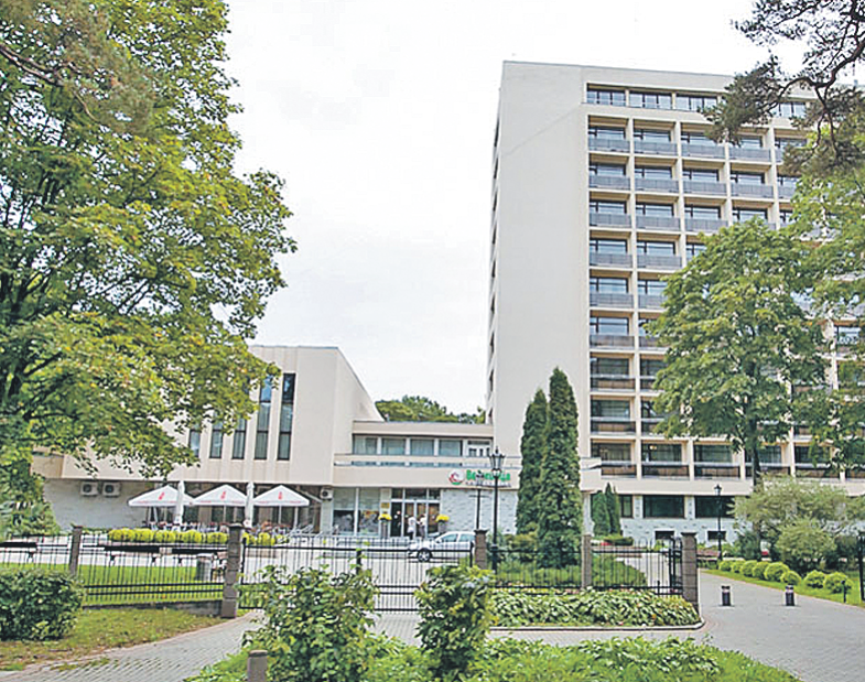 Санаторий Belorusija в Латвии на Рижском взморье не может работать из-за запрета местных властей. Фото: litva.lt