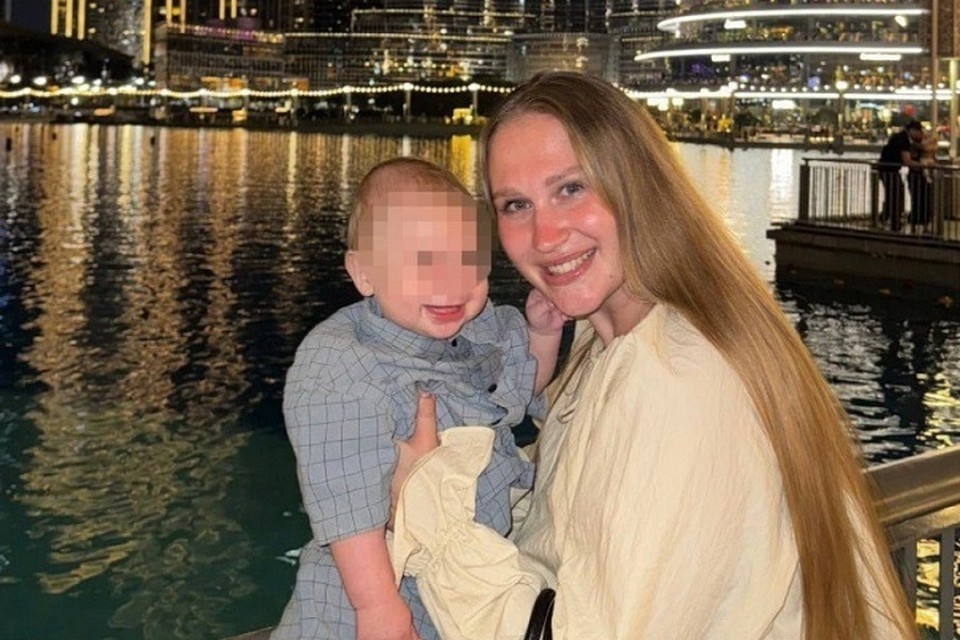    Ульяна с сыном остаются в Дубаи. Фот: личный архив