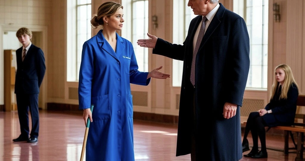 — Убери за мной, поломойкака, тебя для этого и держат, — смеялся мажор, бросая окурок в уборщицу. Он много о ней не знал.