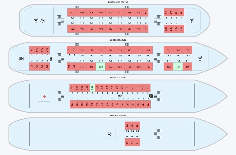    Каюты на теплоходах стремительно разбирают туристы   infoflot.com