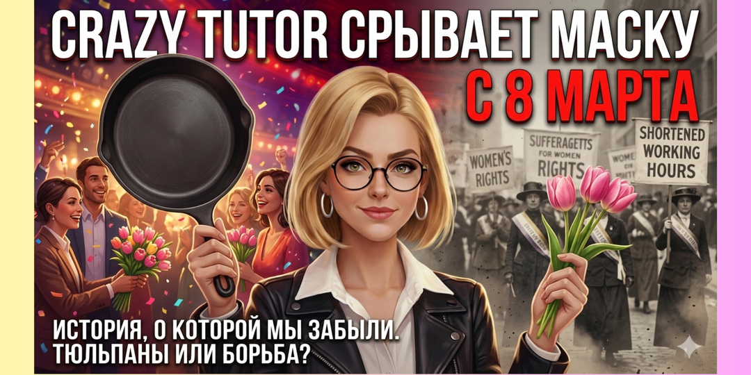 Что не так с современным 8 Марта? Вся правда о самом "нежном" празднике