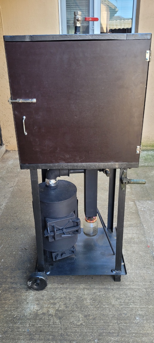 Внешний вид моей коптилки холодного копчения