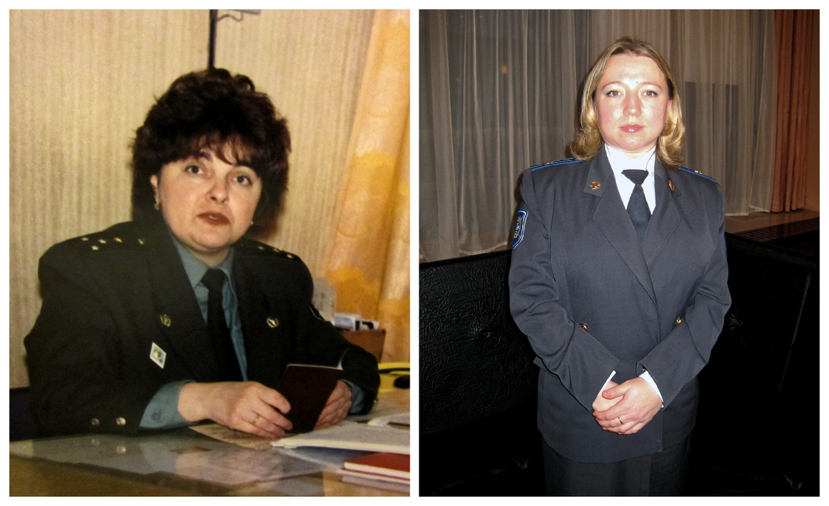 "Зелёные" и "голубые" в российской милиции были "одной крови" с милиционерами. Фото из личного архива автора.