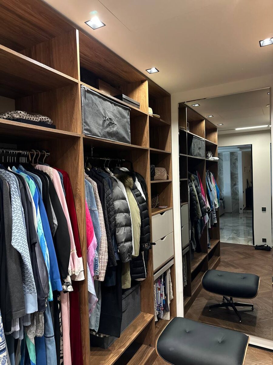 #гардеробная #дизайнинтерьера #хранениевещей #мебельназаказ #минимализм #уютныйдом #интерьермечты #Бенедиктыч #ОФМЕ