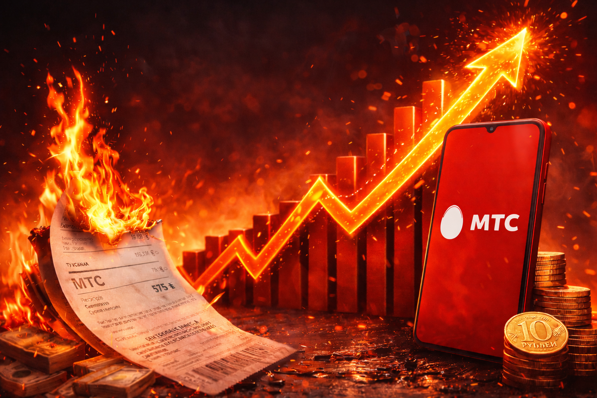    МТС повысил цены на тарифы. Фото: нейросеть