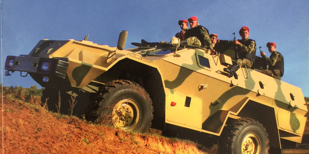 Бронированный автомобиль КАМАЗ-43269 ВЫСТРЕЛ.