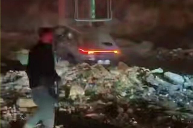    Последствия прилета ракеты Ирана в Иерусалиме Фото: Кадр из видео/ IRNA