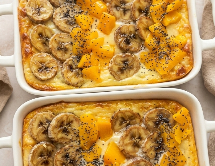 🍰Нежнее любого торта: творожное суфле с тыквой и бананом, которое поможет похудеть❤️