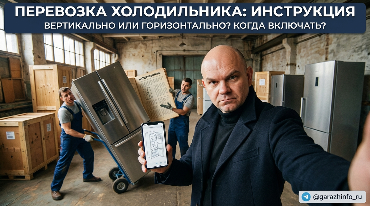    Выбор между вертикальной и горизонтальной перевозкой холодильника может повлиять на его работу. as7