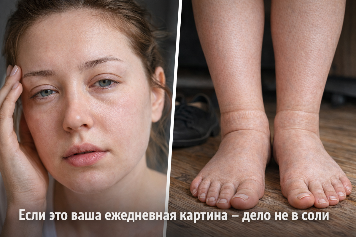 Если это ваша ежедневная картина — дело не в соли