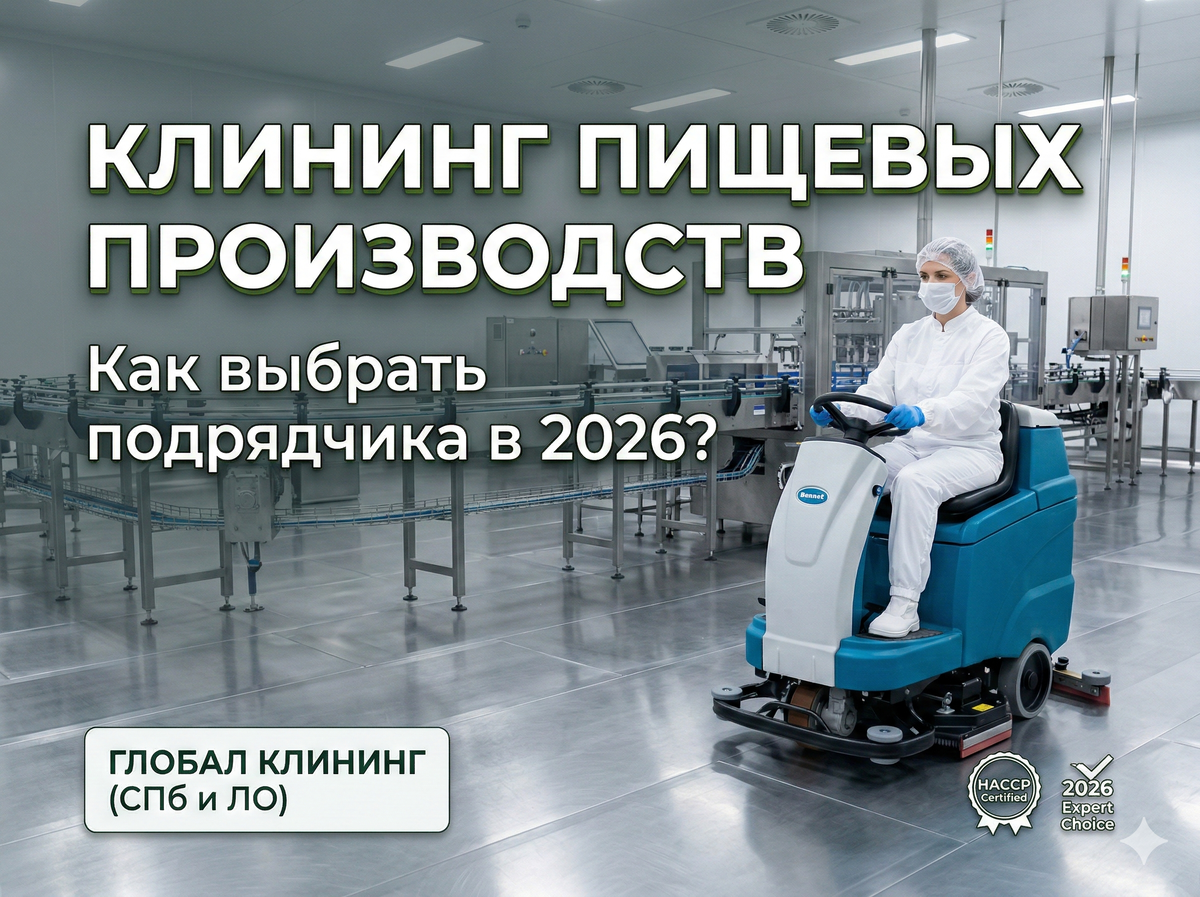 Клининг в СПб и ЛО