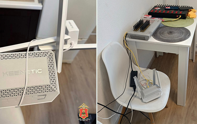 В Твери задержаны приезжие операторы нелегального узла связи