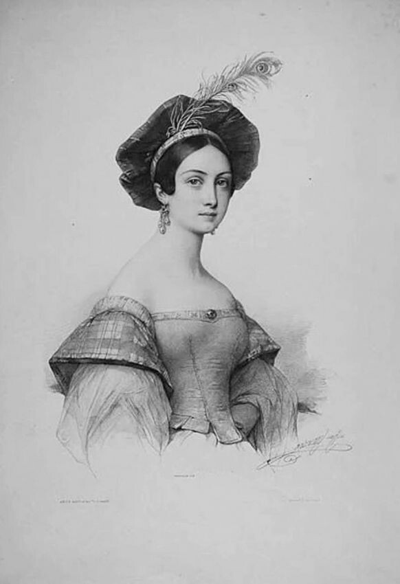 Возлюбленная (позднее жена)  Сергея Мосина Варвара Николаевна