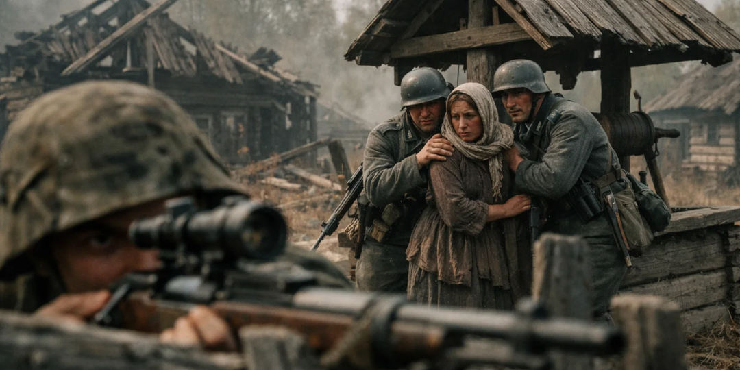 "Хотелось пить". Немцы шли к колодцу, прикрываясь женщиной. Что сделал советский снайпер?