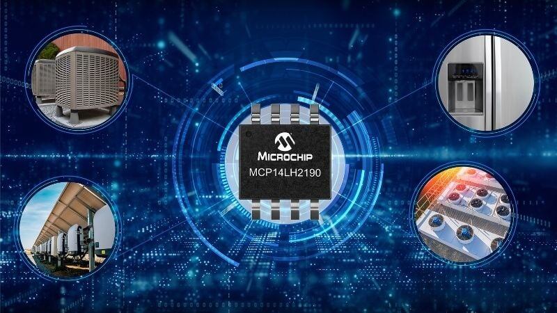 Семейство драйверов затворов на 600 В будет включать 12 устройств. Изображение предоставлено Microchip