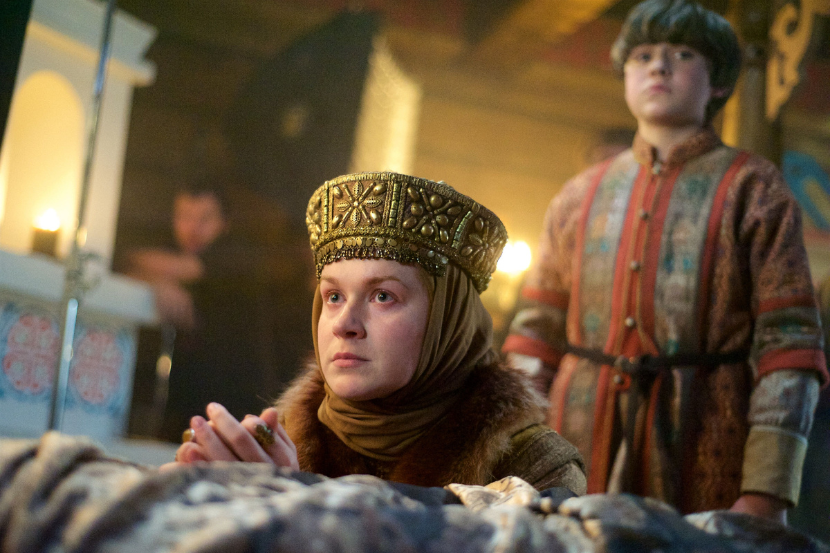 В качестве иллюстрации кадр из сериала "Золотая орда"