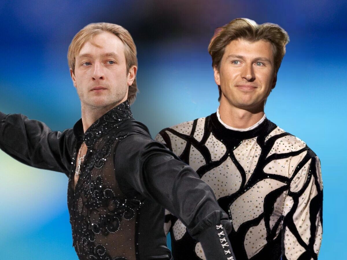    Евгений Плющенко и Алексей Ягудин | © РИА Новости