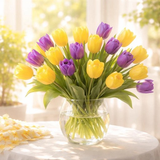    Букет весенних цветов Кристина Борунова