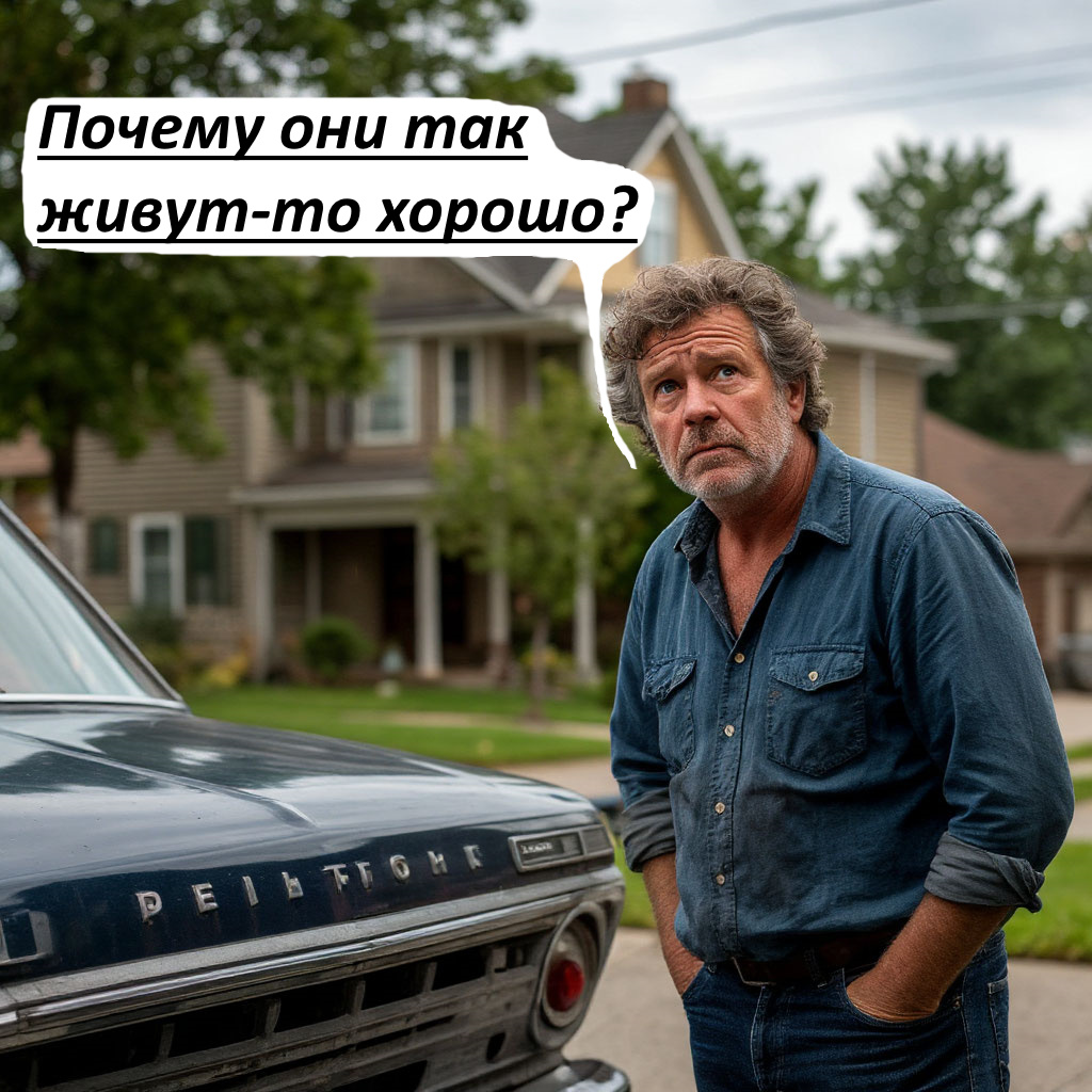 Завистливый сосед