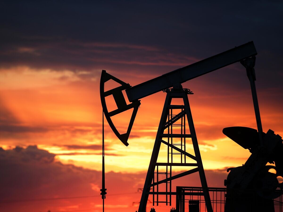    Работа нефтяных станков-качалок© РИА Новости . Максим Богодвид