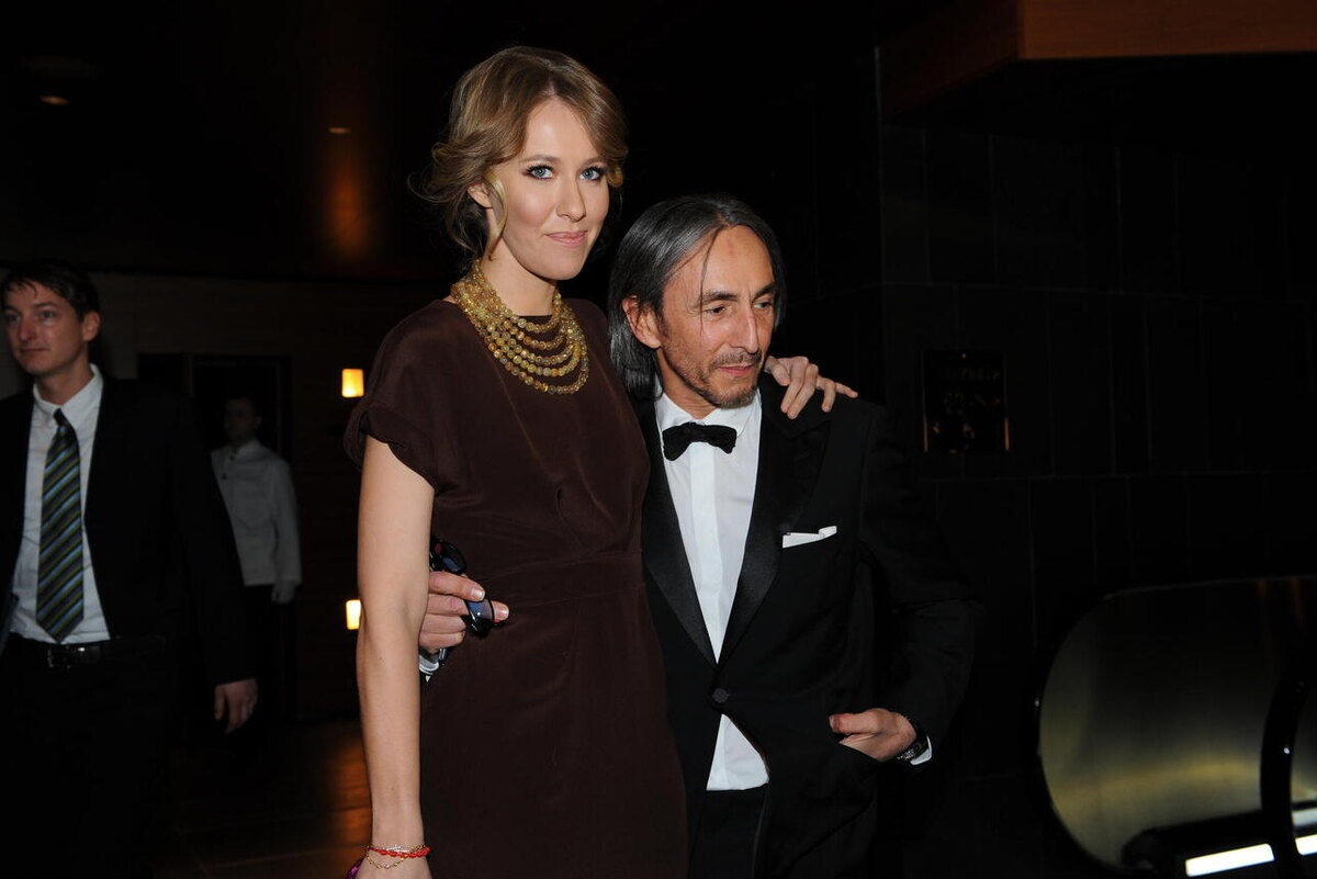    Ксения Собчак и Умар Джабраилов LEGION-MEDIA