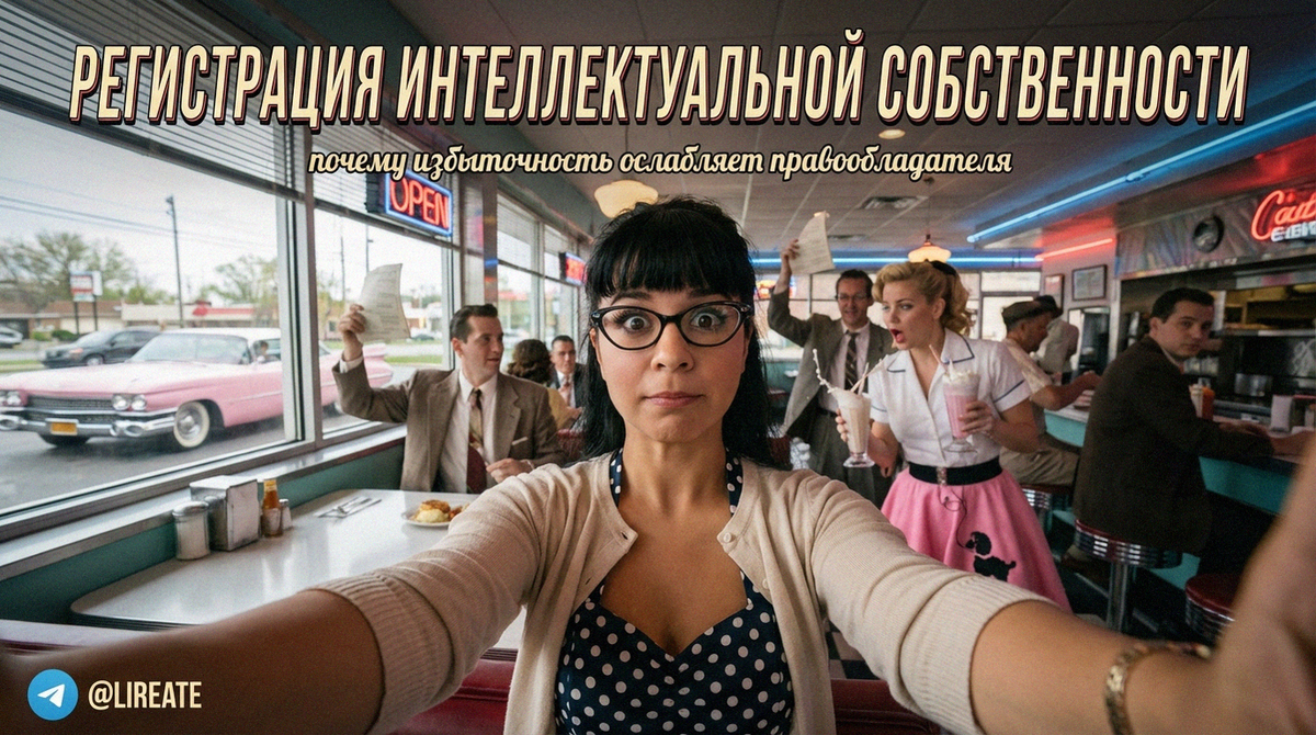    Почему избыточность ослабляет правообладателя в регистрации интеллектуальной собственности. Лирейт