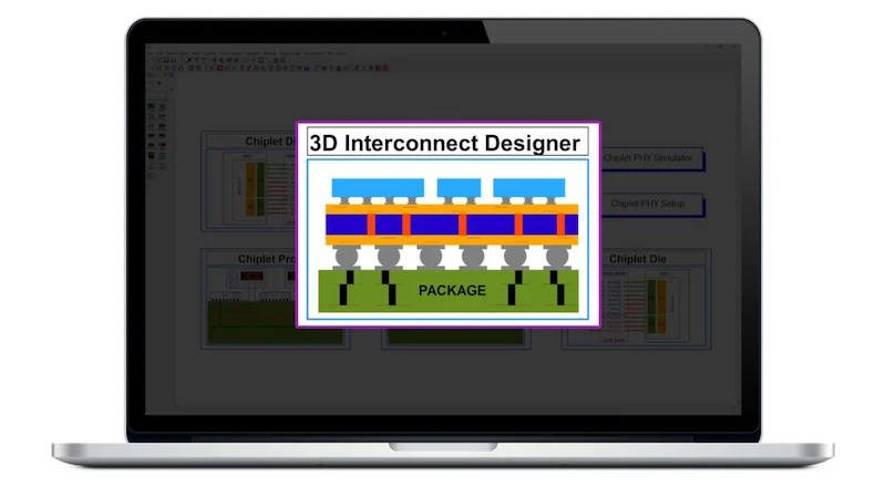 W3510E Chiplet 3D Interconnect Designer — это система автоматизированного проектирования межсоединений для расширенной интеграции нескольких кристаллов, автоматического трассирования, моделирования и обеспечения соответствия стандарту UCIe.