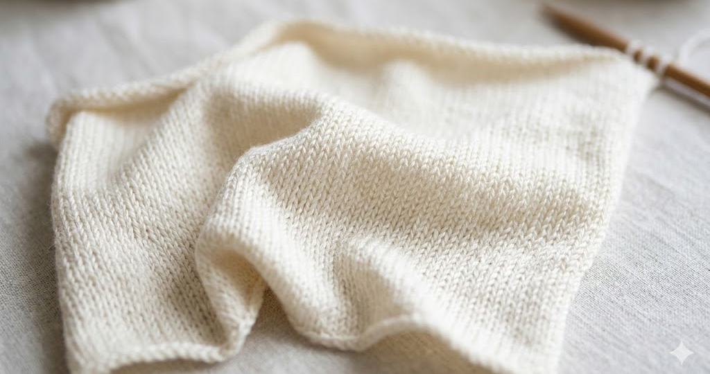 Летнее платье из шелка и хлопка