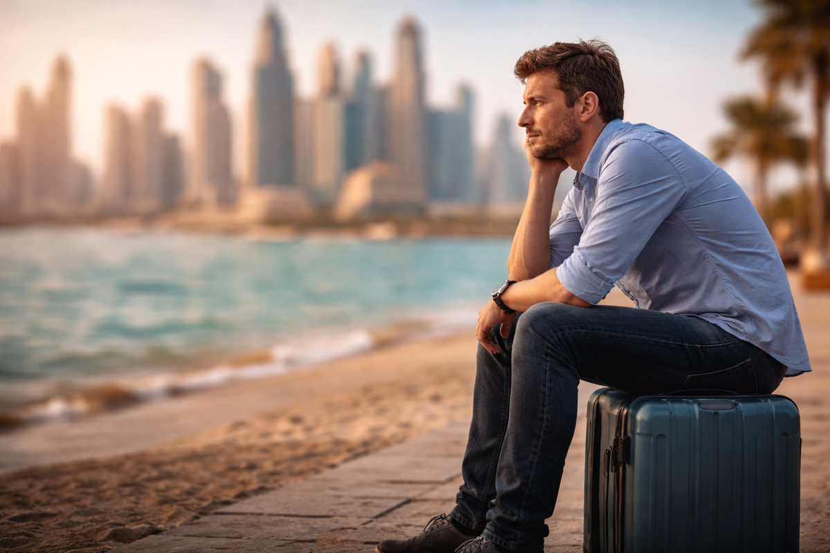    Россиянам не возвращают деньги за туры в ОАЭ. Фото: нейросеть