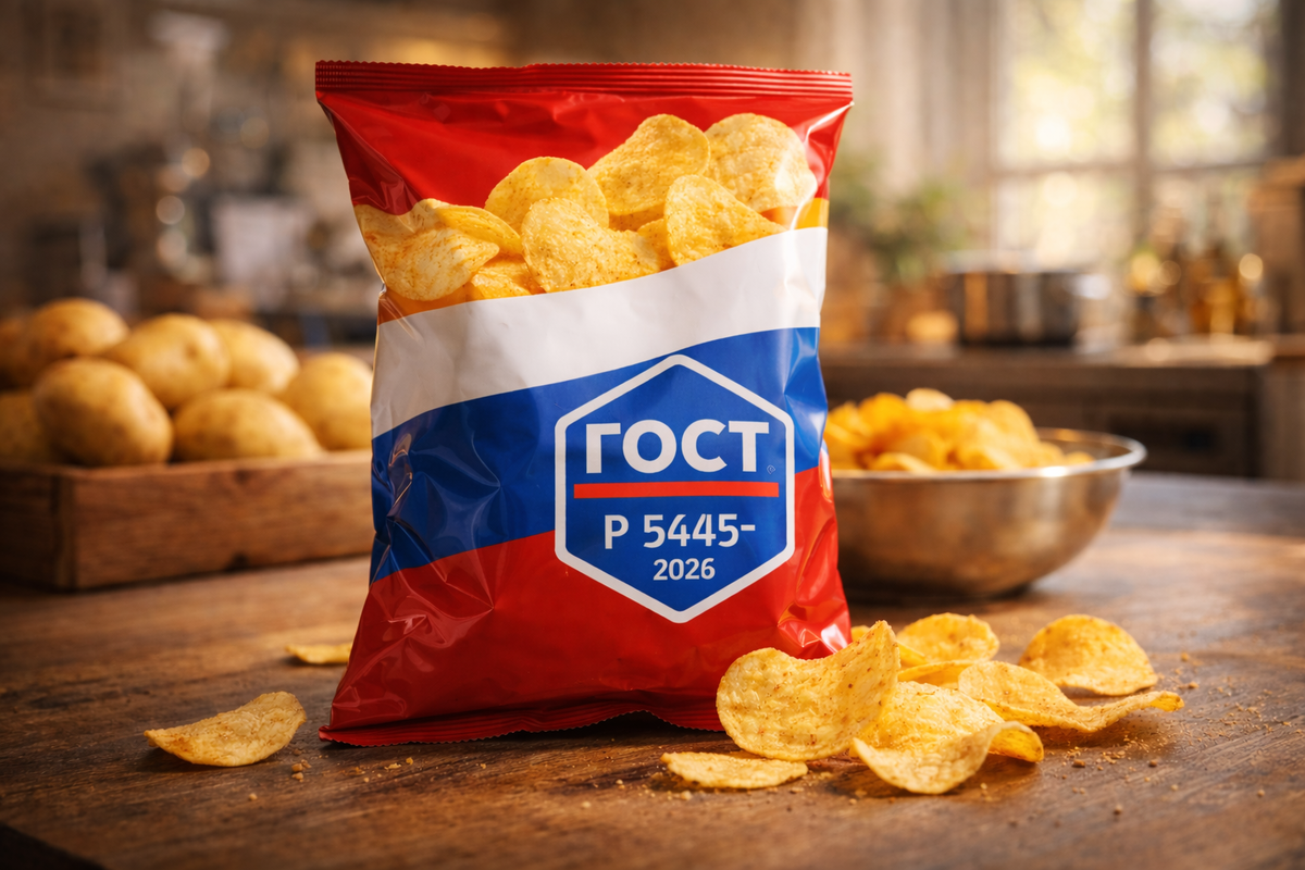    В России вводят ГОСТ на чипсы. Фото: нейросеть