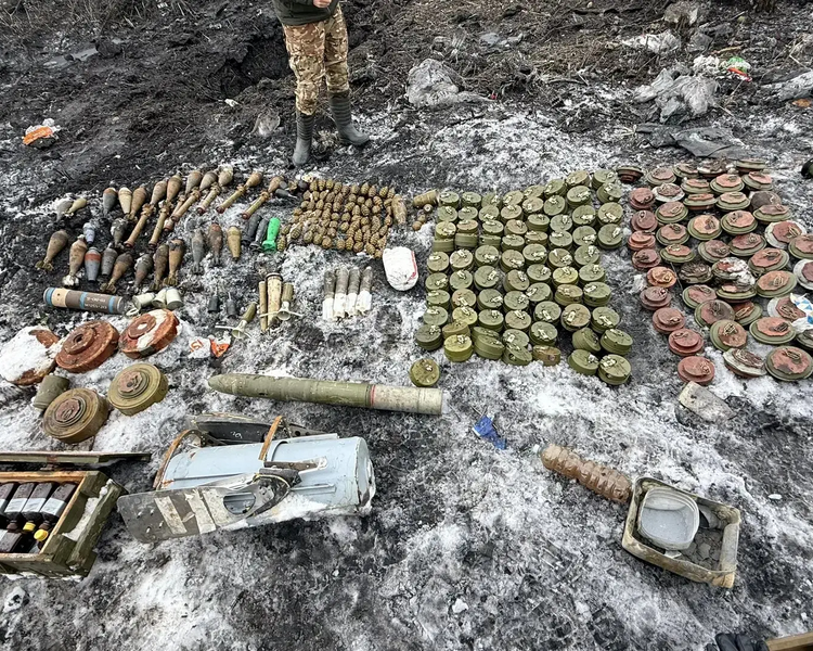     Специалисты МЧС за неделю обезвредили более 1000 боеприпасов в Курской области