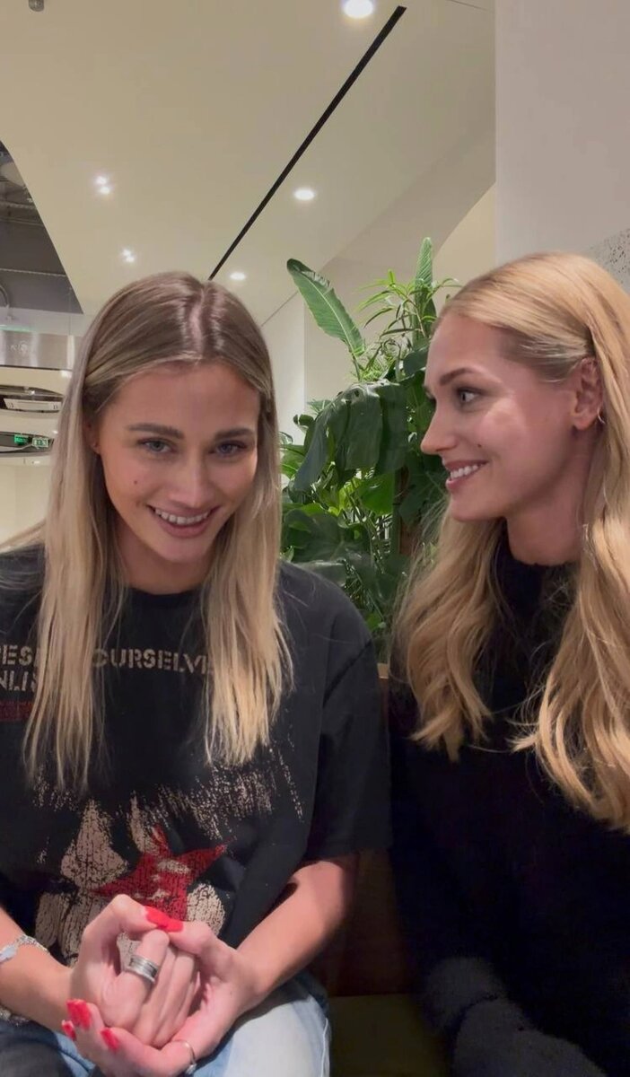 Слева — направо: Маш Милаш и Кристина Асмус. ФОТО: личный Telegram-канал Маш Милаш📷
