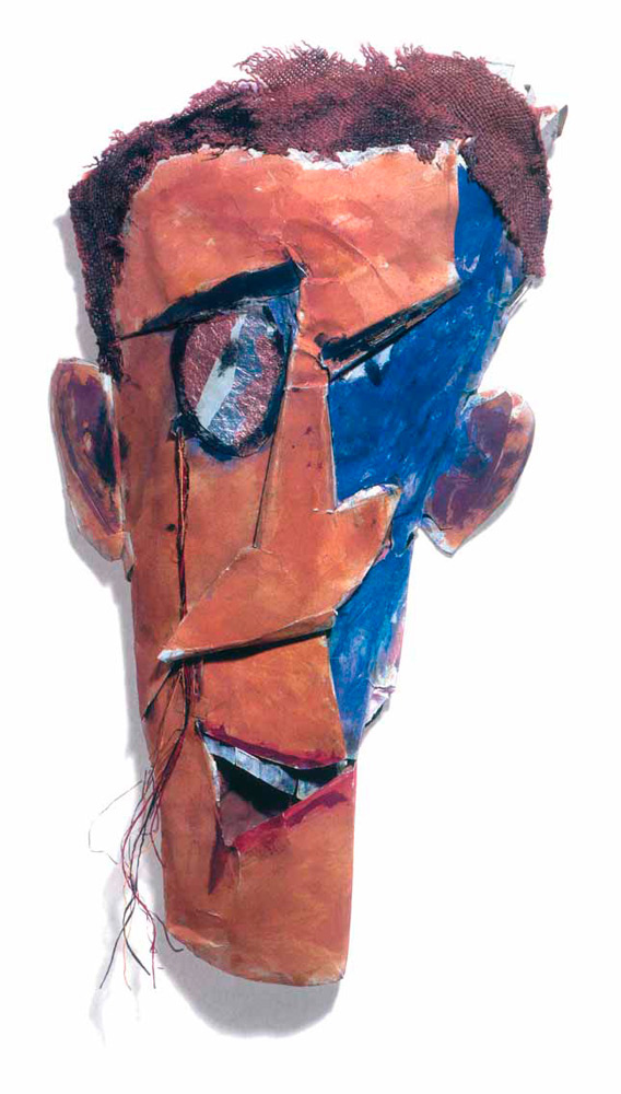 Марсель Янко. Дадаисткая маска (Тристан Тцара). 1919