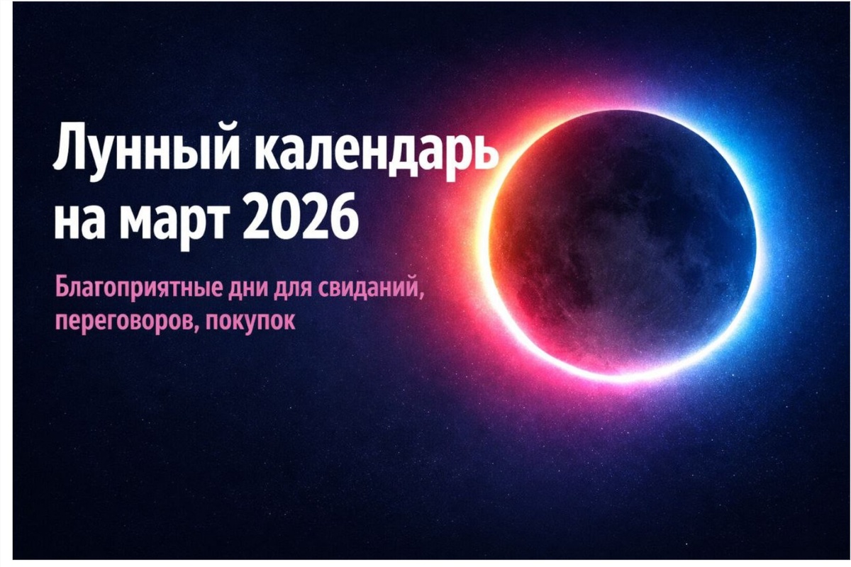  Астрологический календарь марта: когда эмоции решают, а когда лучше отдыхать