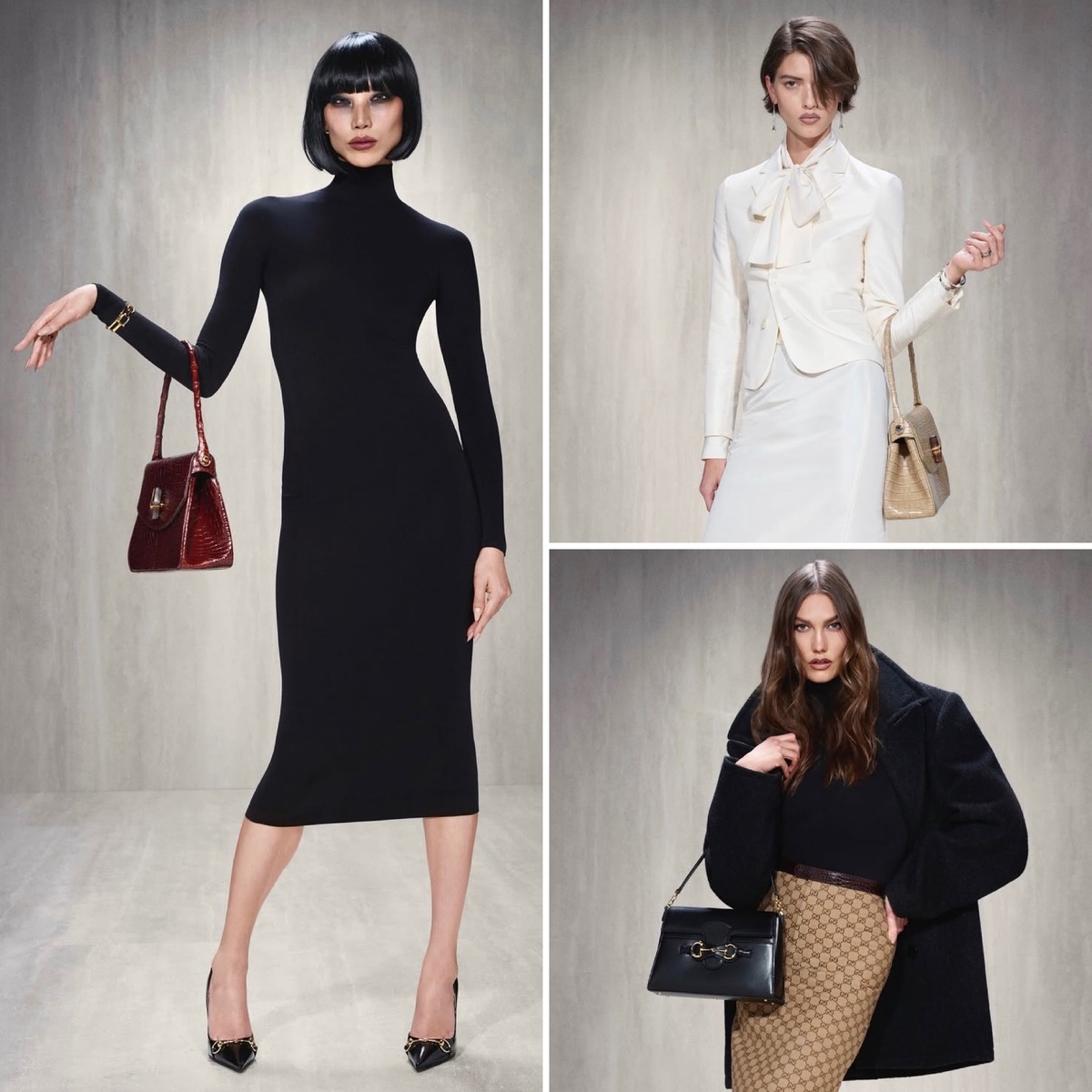 Коллаж по материалам официального аккаунта Gucci в соц.сетях 