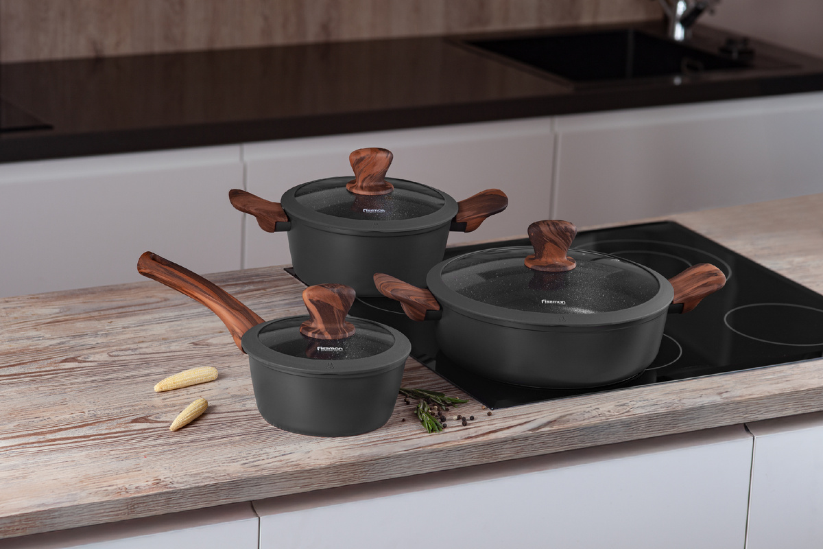 Набор алюминиевой посуды для приготовления 6 пр. Capella арт.14967