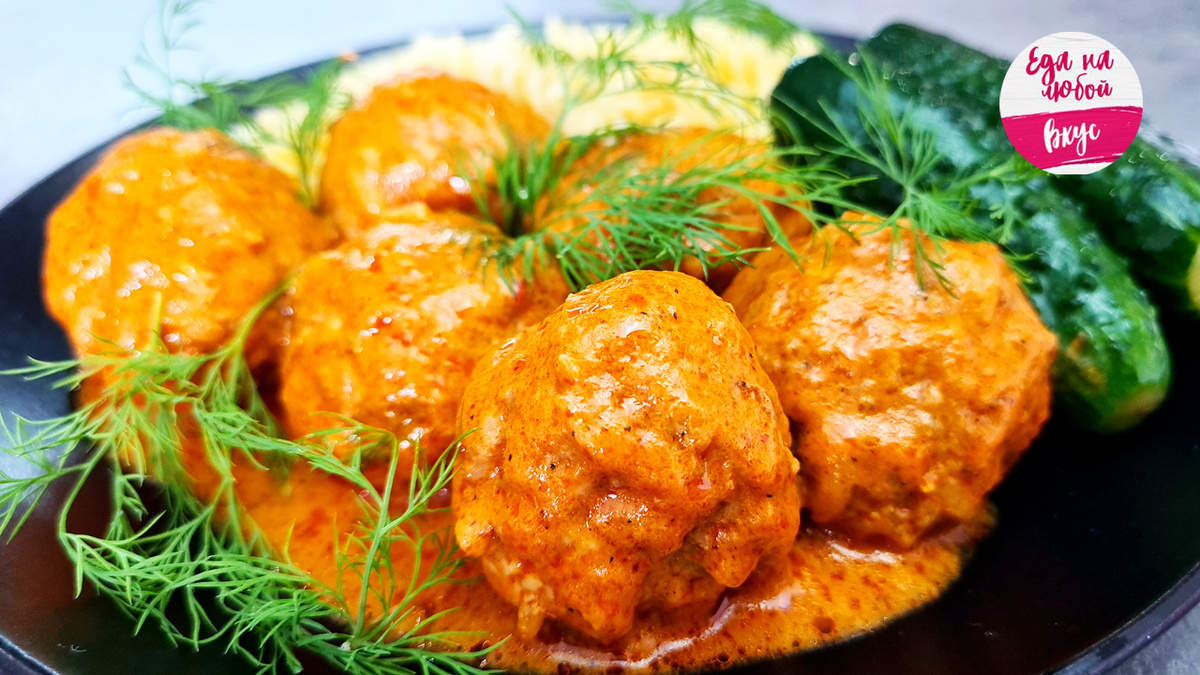  Тефтели с рисом в подливке – мясные ёжики в соусе