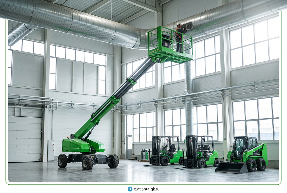    Телескопический подъёмник 22 метра Atlanta-gk